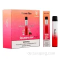 Neue Aromen Einweg -Vape max 2500 Puffs